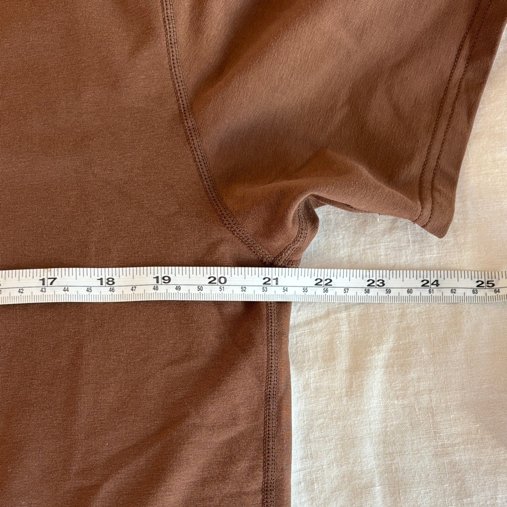 BYLT Basics Lux Chocolate Short Sleeve Tee XL - Picture 5 of 7